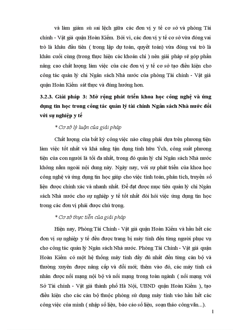 image for page Tăng cường quản lý chi Ngân sách Nhà nước với yêu cầu xã hội hoá các hoạt động y tế trên địa bàn quận Hoàn Kiếm 1