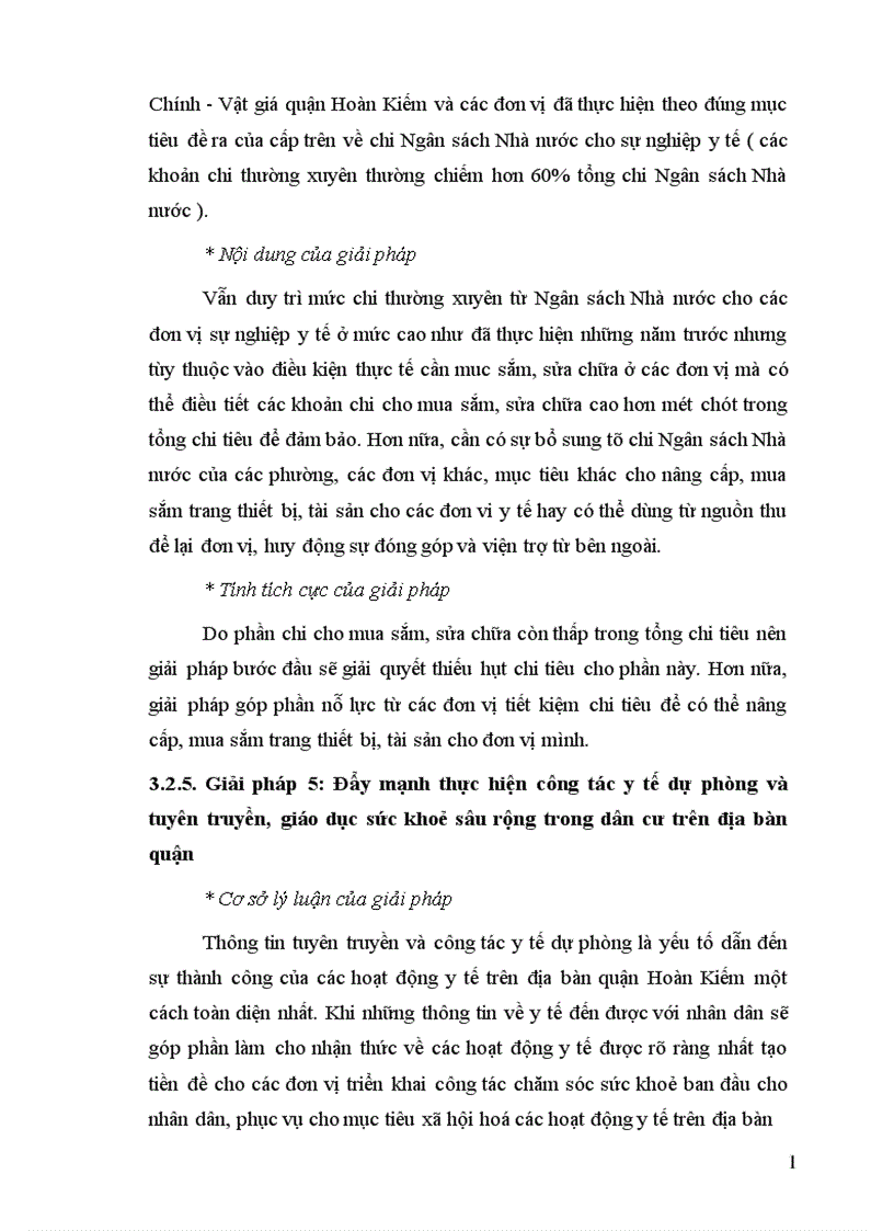 image for page Tăng cường quản lý chi Ngân sách Nhà nước với yêu cầu xã hội hoá các hoạt động y tế trên địa bàn quận Hoàn Kiếm 1