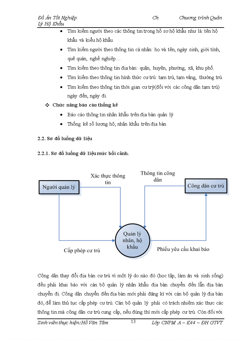 image for page Chương trình Quản Lý Hộ Khẩu