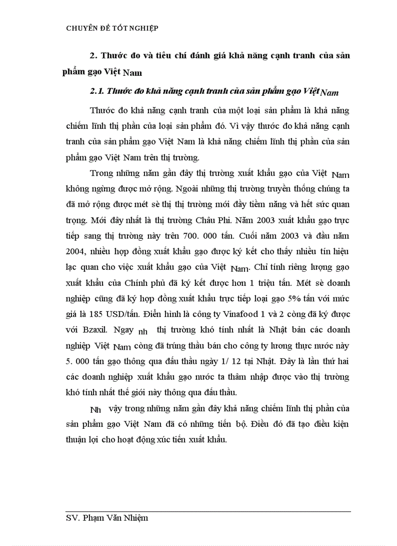 image for page Các giải pháp nhằm nâng cao khả năng cạnh tranh của sản phẩm gạo Việt Nam 1