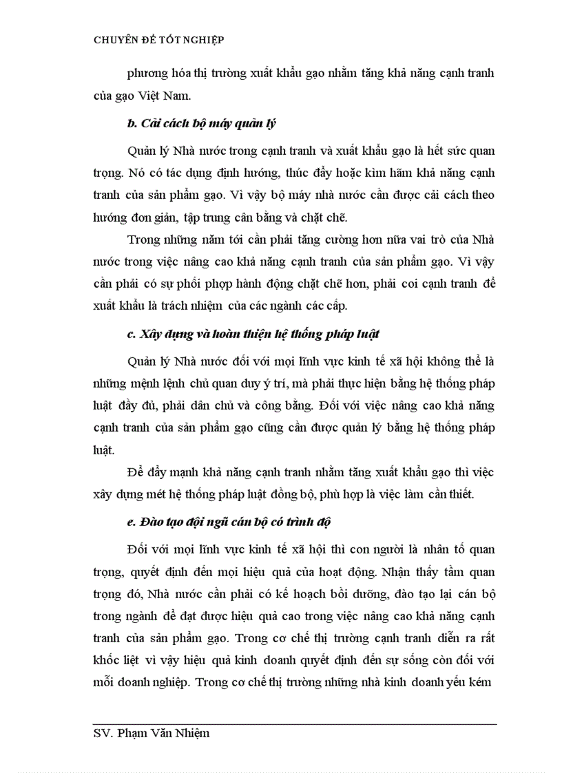 image for page Các giải pháp nhằm nâng cao khả năng cạnh tranh của sản phẩm gạo Việt Nam 1
