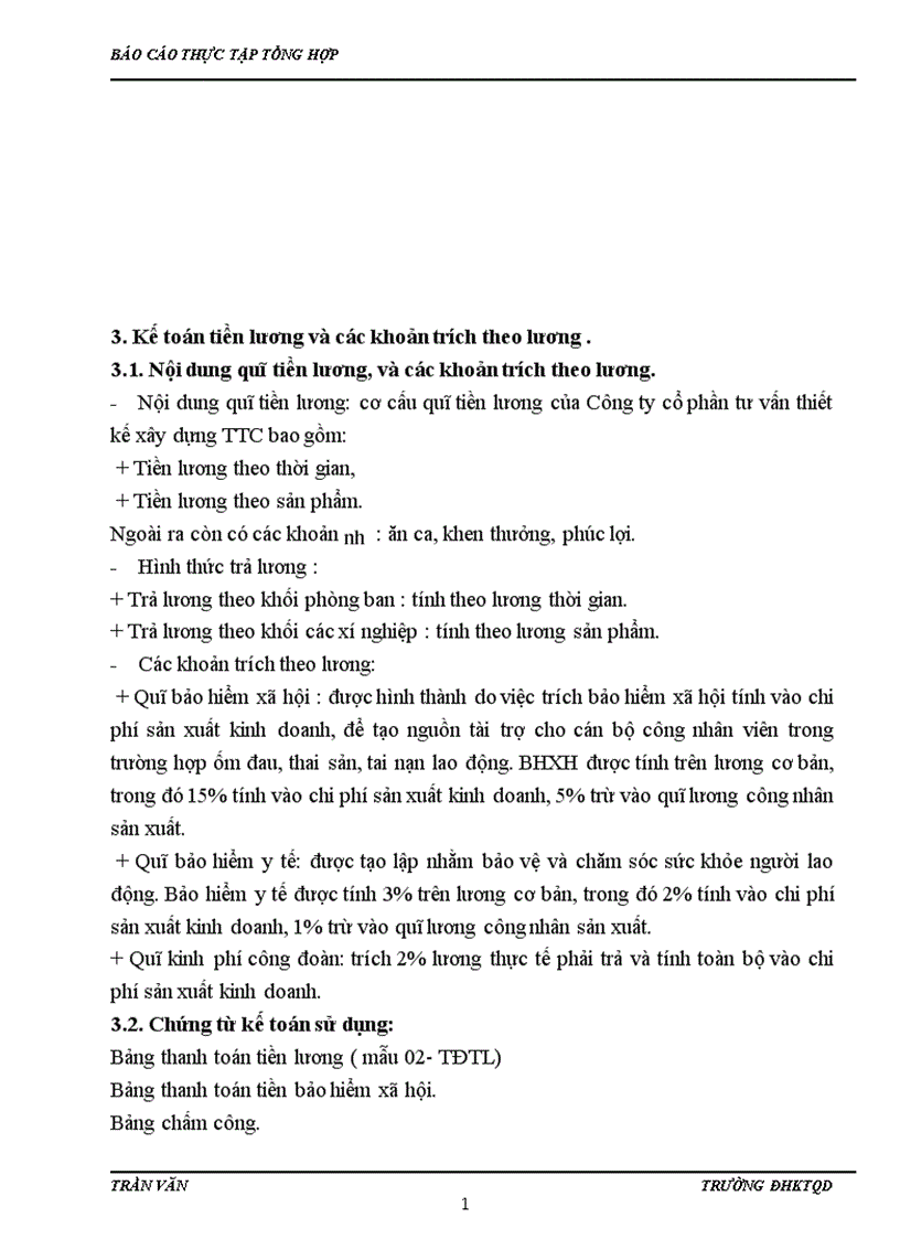 image for page Đánh giá chung về công tác kế toán tại Công ty cổ phần tư vấn thiết kế xây dựng TTC 1