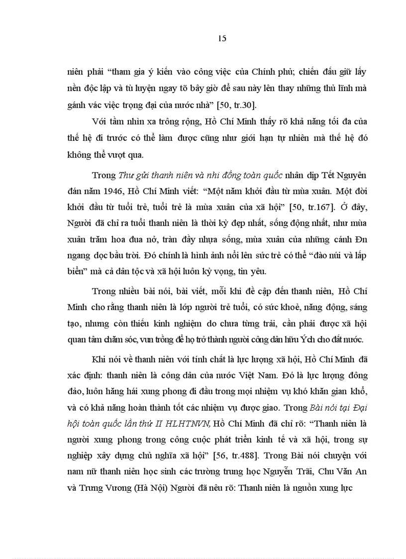 image for page Quan điểm của Hồ Chí Minh về công tác vận động thanh niên và sự vận dụng vào Hà Giang trong giai đoạn hiện nay