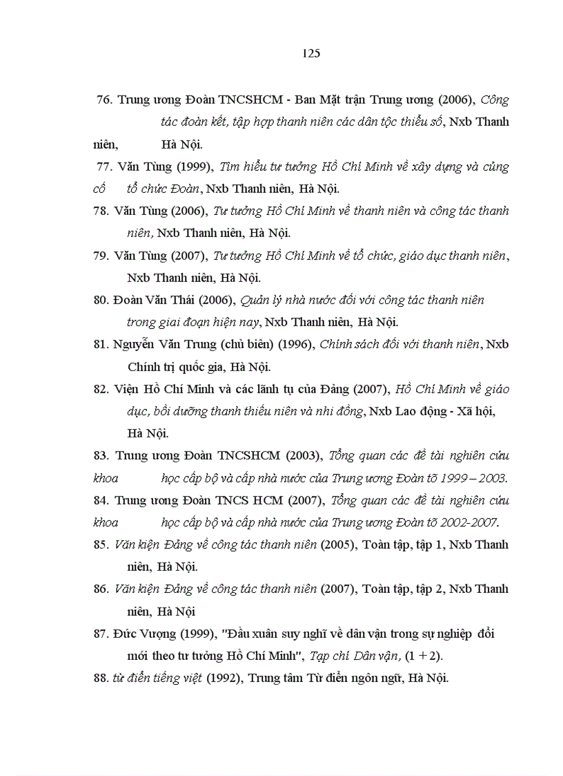 image for page Quan điểm của Hồ Chí Minh về công tác vận động thanh niên và sự vận dụng vào Hà Giang trong giai đoạn hiện nay