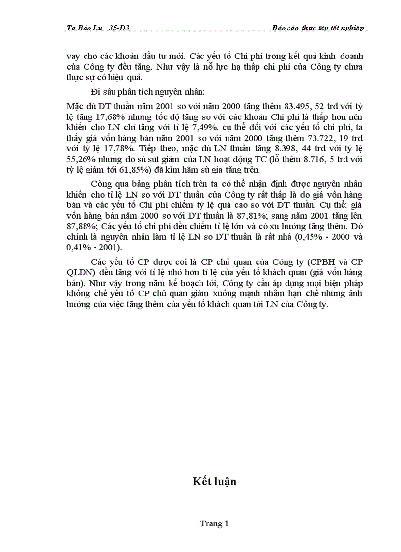 image for page Báo cáo thực tập tổng hợp của công ty Dệt may Hà nội