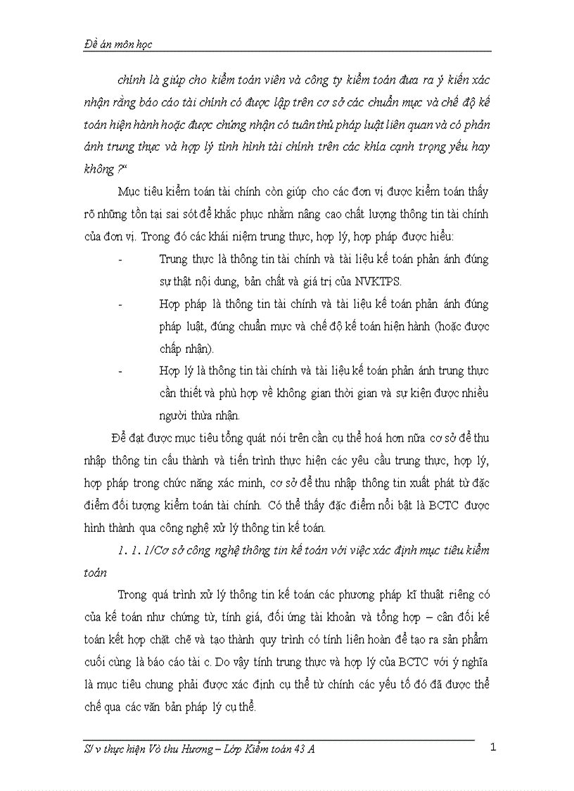 image for page Mối quan hệ giữa chức năng kiển toán với trách nhiệm của kiển toán viên về chất lượng kiểm toán báo cáo tài chính 1