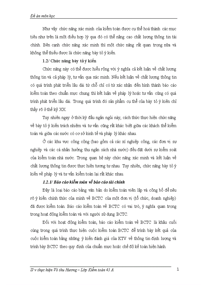 image for page Mối quan hệ giữa chức năng kiển toán với trách nhiệm của kiển toán viên về chất lượng kiểm toán báo cáo tài chính 1