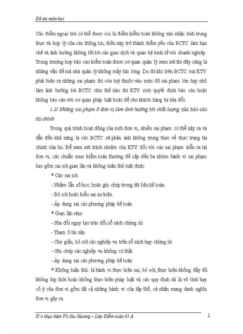 image for page Mối quan hệ giữa chức năng kiển toán với trách nhiệm của kiển toán viên về chất lượng kiểm toán báo cáo tài chính 1