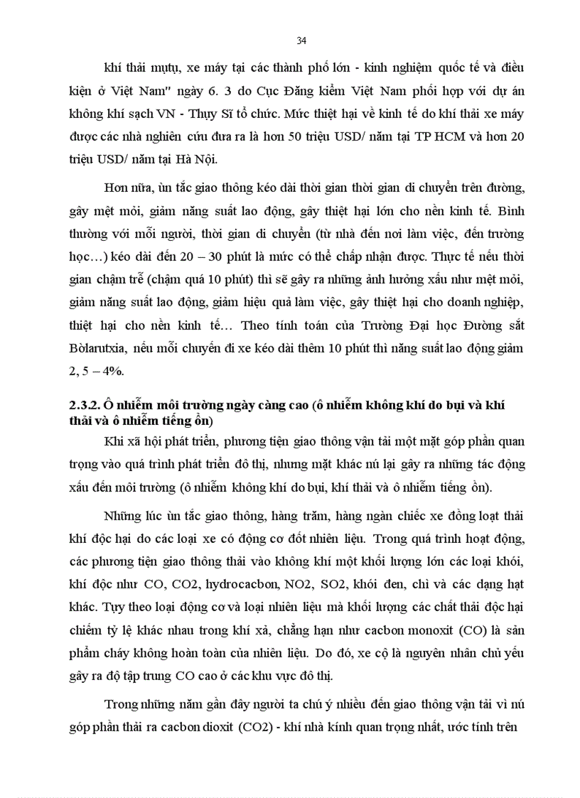 image for page Giải pháp giảm ùn tắc giao thông đô thị trên địa bàn Thành phố Hà Nội làm chuyên đề thực tập tốt nghiệp