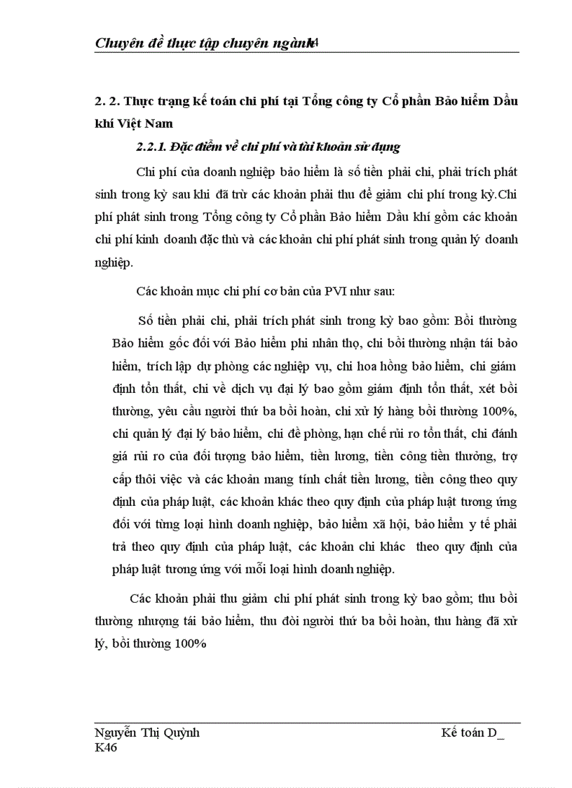 image for page Hoàn thiện kế toán doanh thu chi phí và xác định kết quả kinh doanh tại Tổng công ty Cổ phần Bảo hiểm Dầu khí Việt Nam