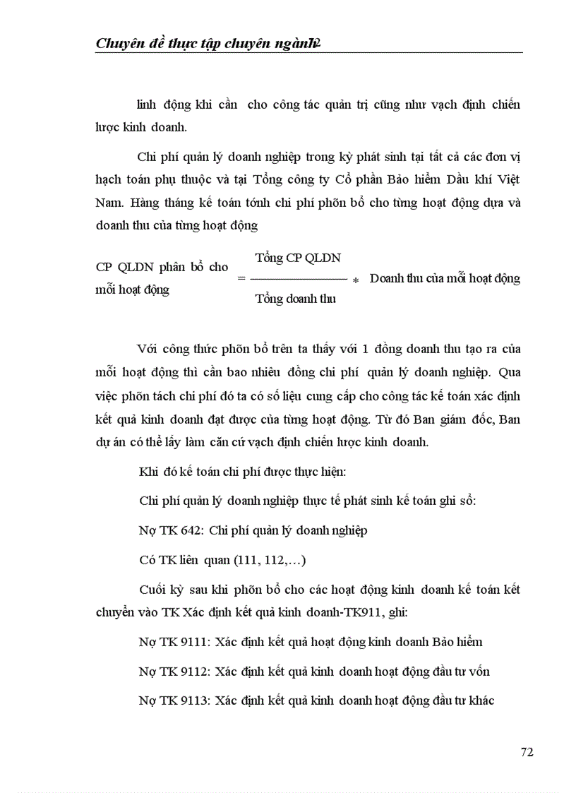 image for page Hoàn thiện kế toán doanh thu chi phí và xác định kết quả kinh doanh tại Tổng công ty Cổ phần Bảo hiểm Dầu khí Việt Nam