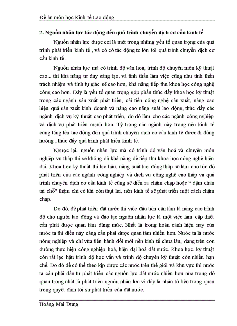image for page Phát triển và đào tạo nguồn nhân lực Việt Nam trong quá trình chuyển dịch cơ cấu kinh tế 1