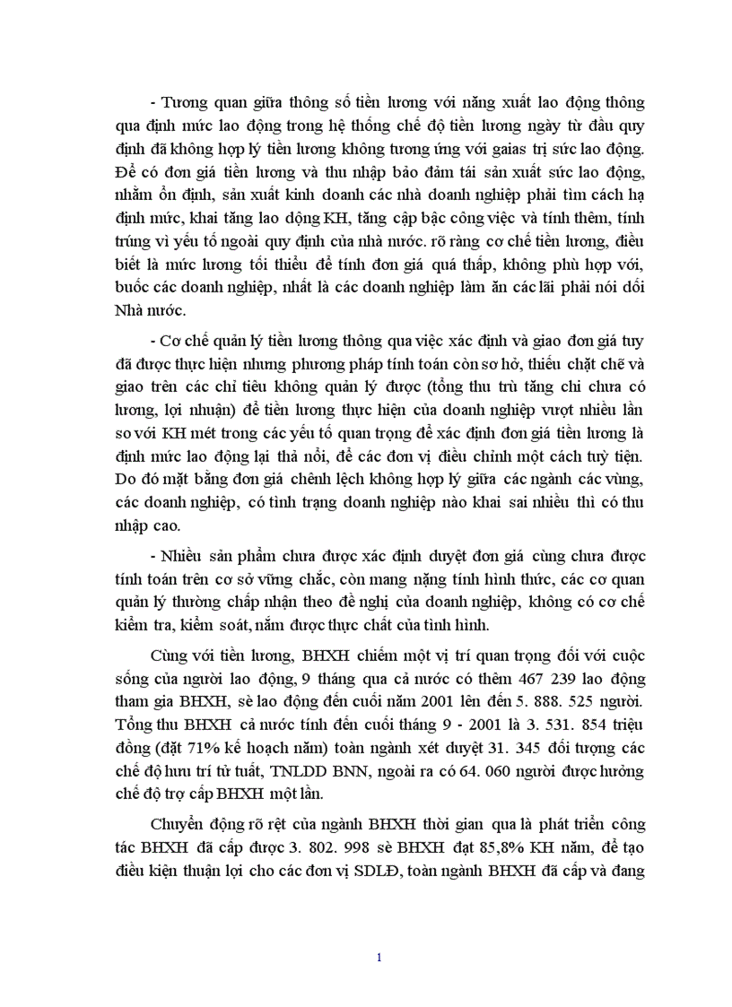 image for page Thực trạng thực hiên chế độ tiền lương BHXH BHYT KPCĐ hiện nay và giải pháp hoàn thiện