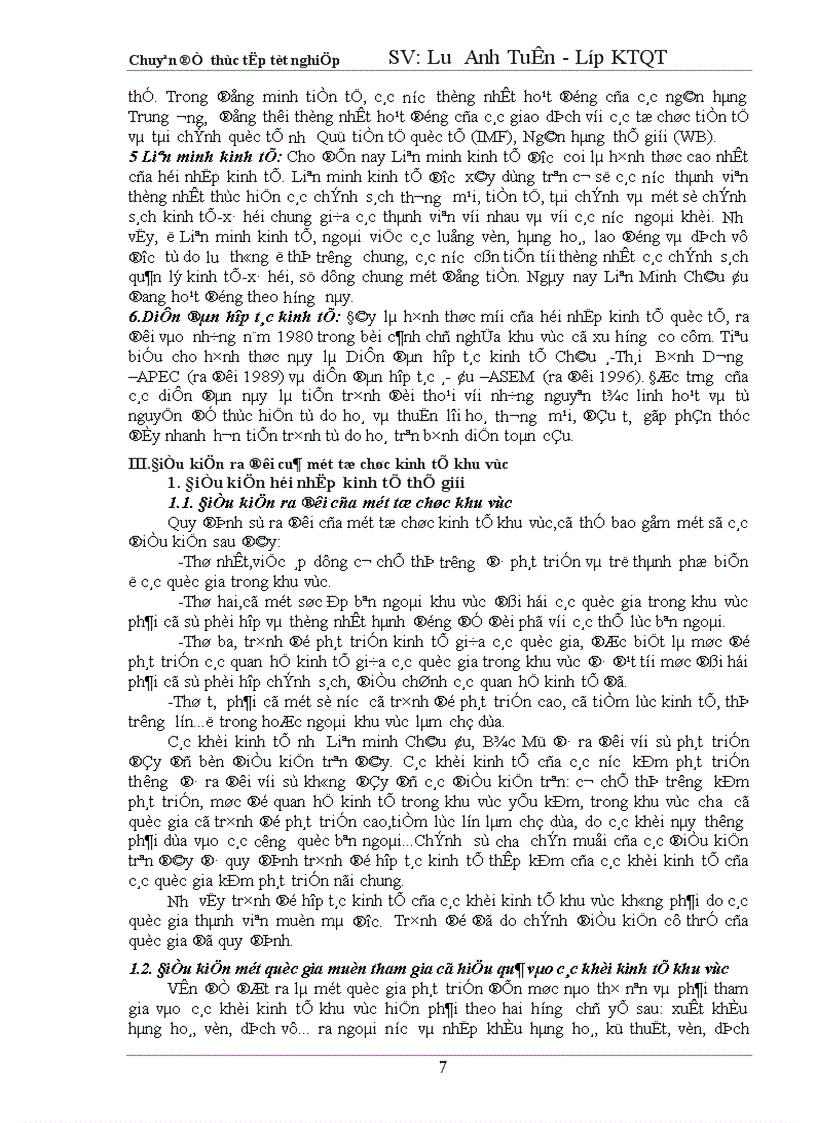 image for page Tự do hoá trong eu và khả năng thâm nhập thị trường eu của hàng hoá việt nam 1