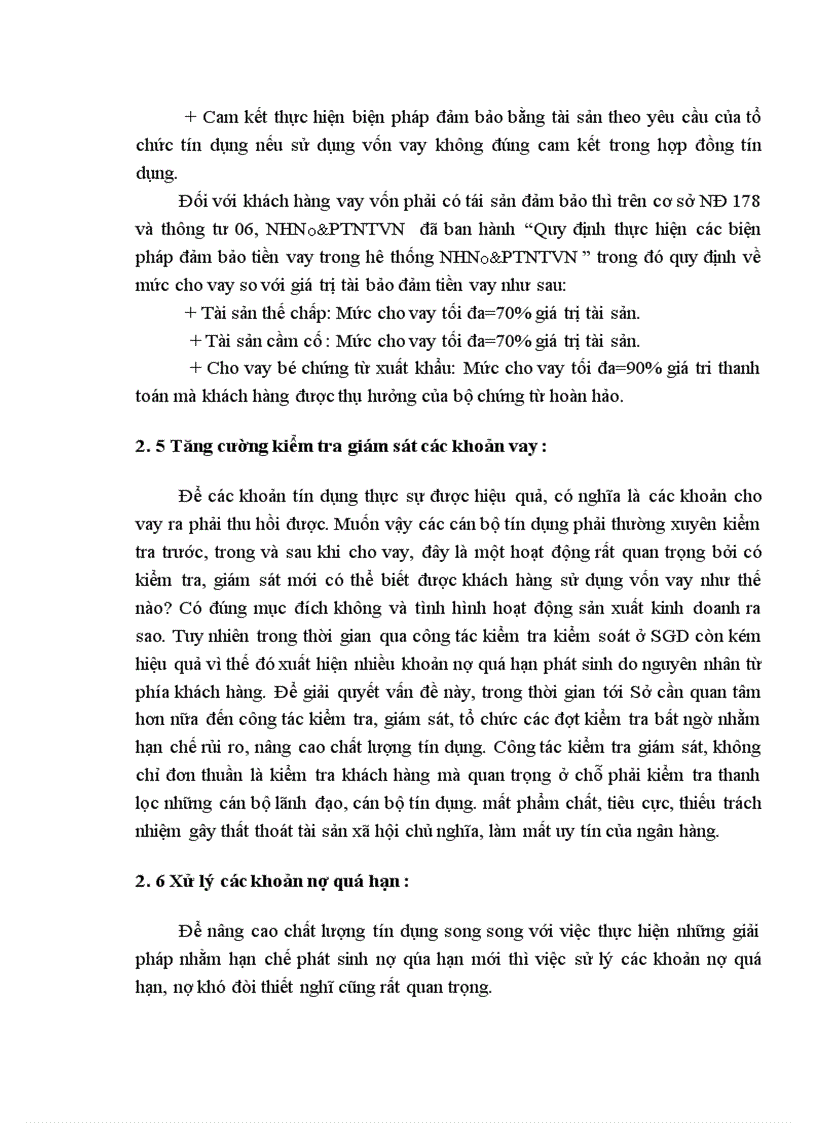 image for page Giải pháp nâng cao chất lượng tín dụng tại Sở Giao Dịch Ngân Hàng Nông Nghiệp và Phát Triển Nông Thôn Việt Nam 1