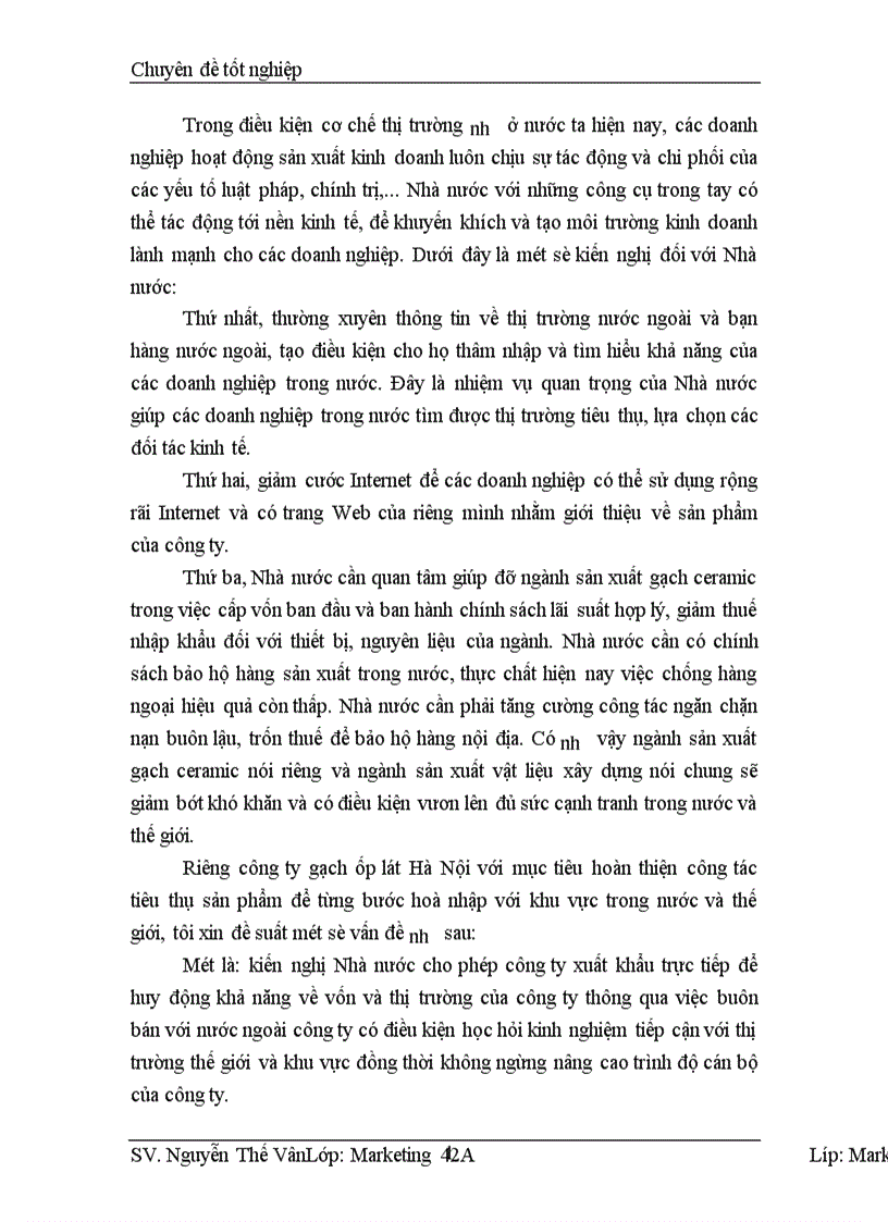 image for page Một số giải pháp Marketing nhằm nâng cao hiệu quả tiêu thụ sản phẩm của công ty gạch ốp lát Hà Nội 1