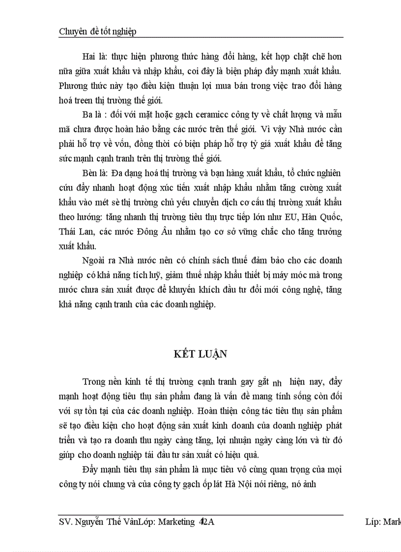 image for page Một số giải pháp Marketing nhằm nâng cao hiệu quả tiêu thụ sản phẩm của công ty gạch ốp lát Hà Nội 1