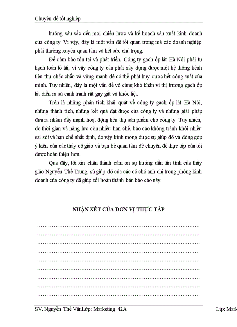 image for page Một số giải pháp Marketing nhằm nâng cao hiệu quả tiêu thụ sản phẩm của công ty gạch ốp lát Hà Nội 1