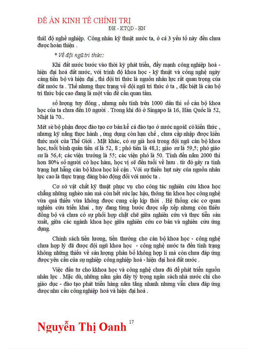 image for page thực trạng đào tạo và sử dụng nguồn nhân lực ở nước ta trong quá trình công nghiệp hoá hiện đại hoá