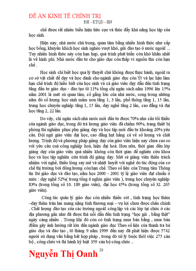 image for page thực trạng đào tạo và sử dụng nguồn nhân lực ở nước ta trong quá trình công nghiệp hoá hiện đại hoá
