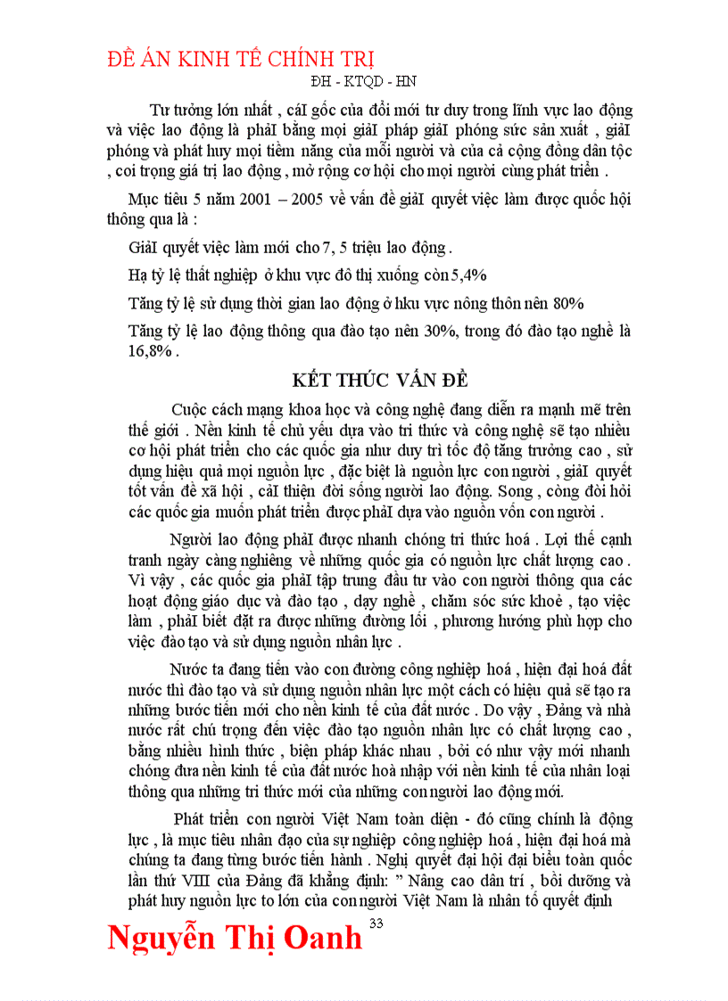 image for page thực trạng đào tạo và sử dụng nguồn nhân lực ở nước ta trong quá trình công nghiệp hoá hiện đại hoá