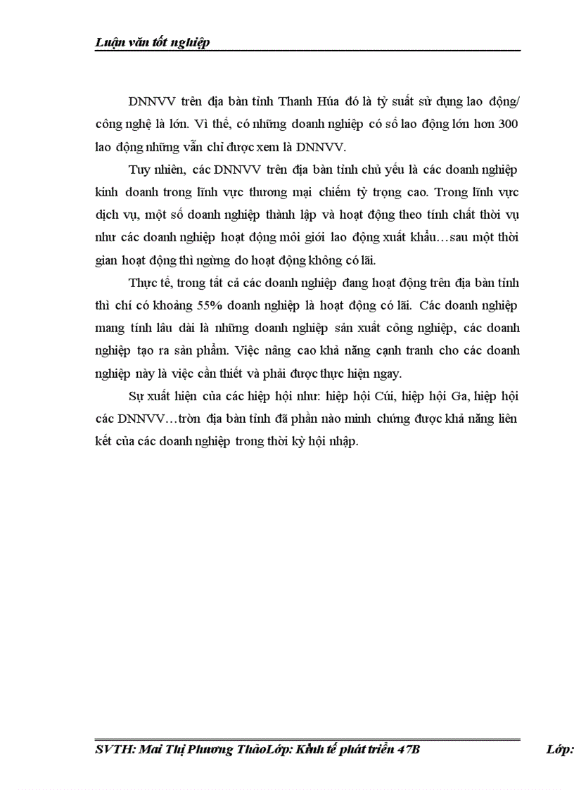 image for page Nâng cao khả năng cạnh tranh các doanh nghiệp nhỏ và vừa trên địa bàn tỉnh Thanh Hóa giai đoạn 2009 2015 1