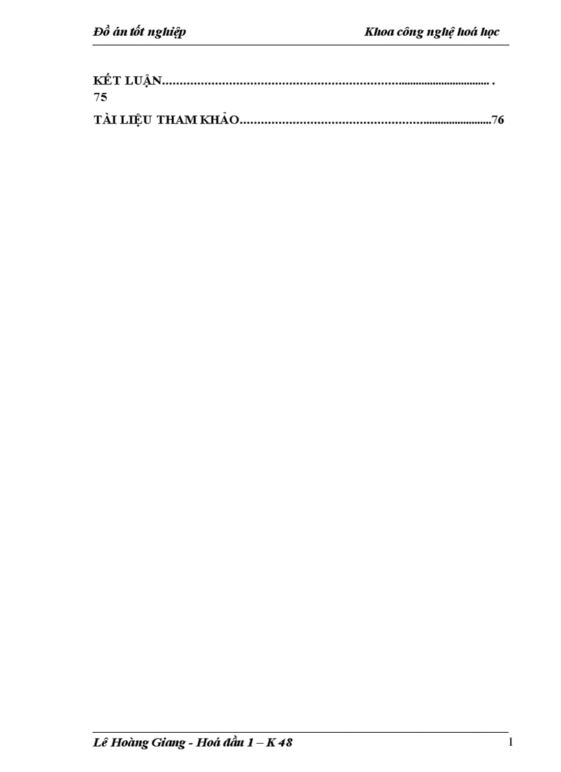 image for page Đồ án tốt nghiệp Khoa công nghệ hoá học