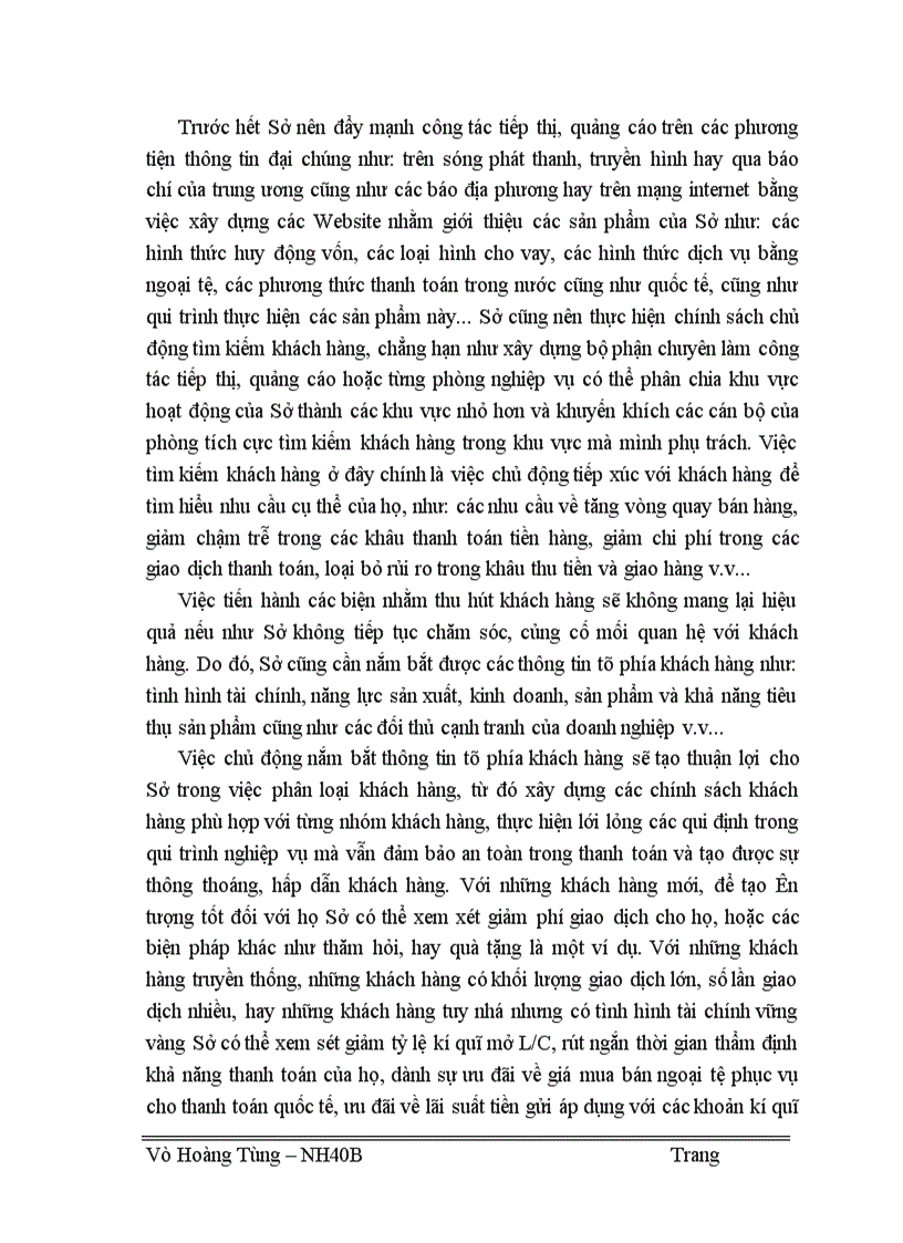 image for page Thực trạng và một số giải pháp nhằm phát triển hoạt động thanh toán theo phương thức tín dụng chứng từ tại Sở giao dịch I NHCTVN