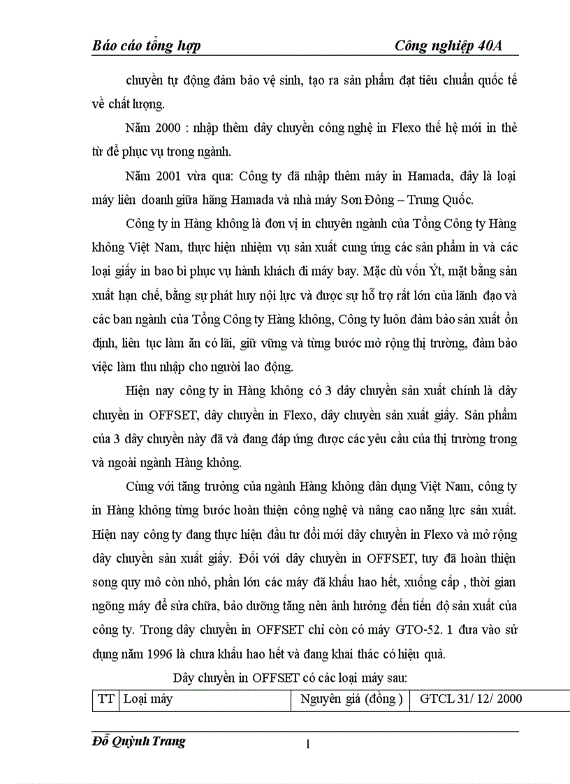 image for page Báo cáo thực tập tổng hợp của Công ty In Hàng không