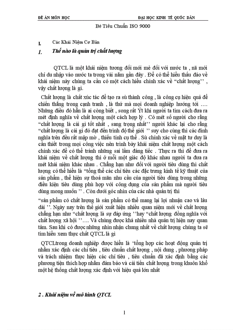 image for page Hệ thống quản trị chất lượngtheo bộ tiêu chuẩn ISO 9000 và việc áp dụng nó vào các doanh nghiệp Việt Nam