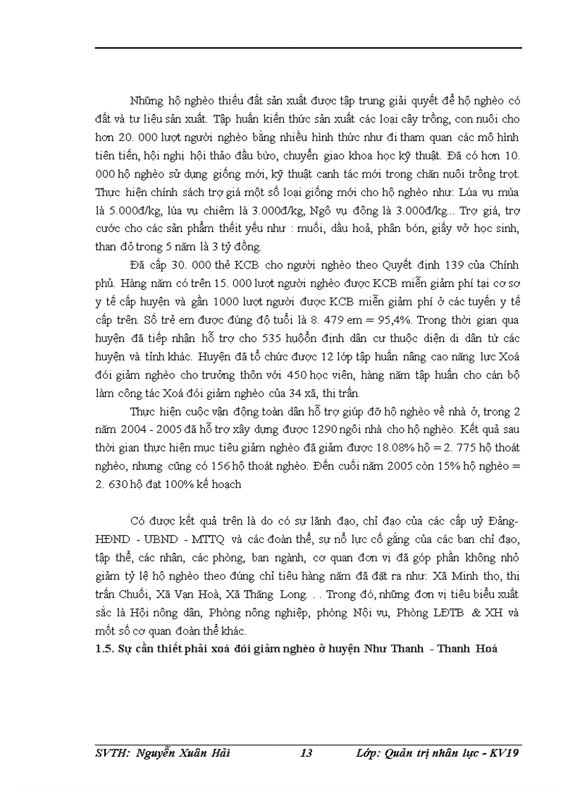 image for page Thực trạng và giải pháp xóa đói giảm nghèo ở huyện Như Thanh tỉnh Thanh Hóa 2