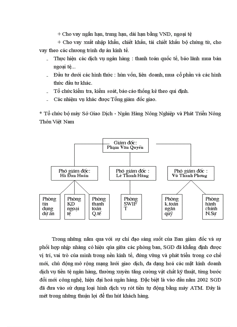 image for page Giải pháp nâng cao chất lượng tín dụng tại Sở Giao Dịch Ngân Hàng Nông Nghiệp và Phát Triển Nông Thôn Việt Nam 1