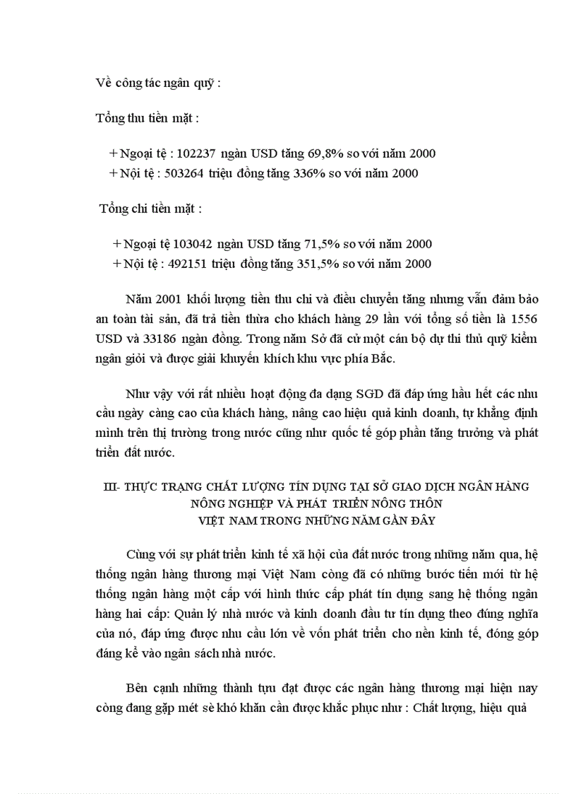 image for page Giải pháp nâng cao chất lượng tín dụng tại Sở Giao Dịch Ngân Hàng Nông Nghiệp và Phát Triển Nông Thôn Việt Nam 1
