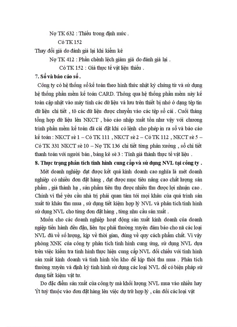 image for page Tổ chức công tác kế toán nguyên vật liệu và phân tích tình hình cung cấp sử dụng nguyên vật liệu tại công ty Da giầy Hà nội 1