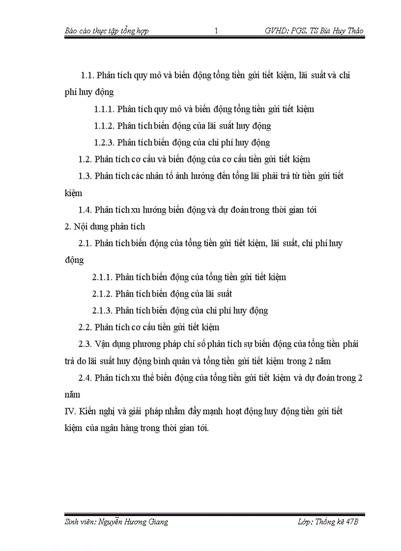 image for page Vận dụng một số phương pháp thống kê để phân tích tình hình huy động tiền gửi tiết kiệm của ngân hàng thương mại cổ phần Phương Nam chi nhánh Hà Nội 1