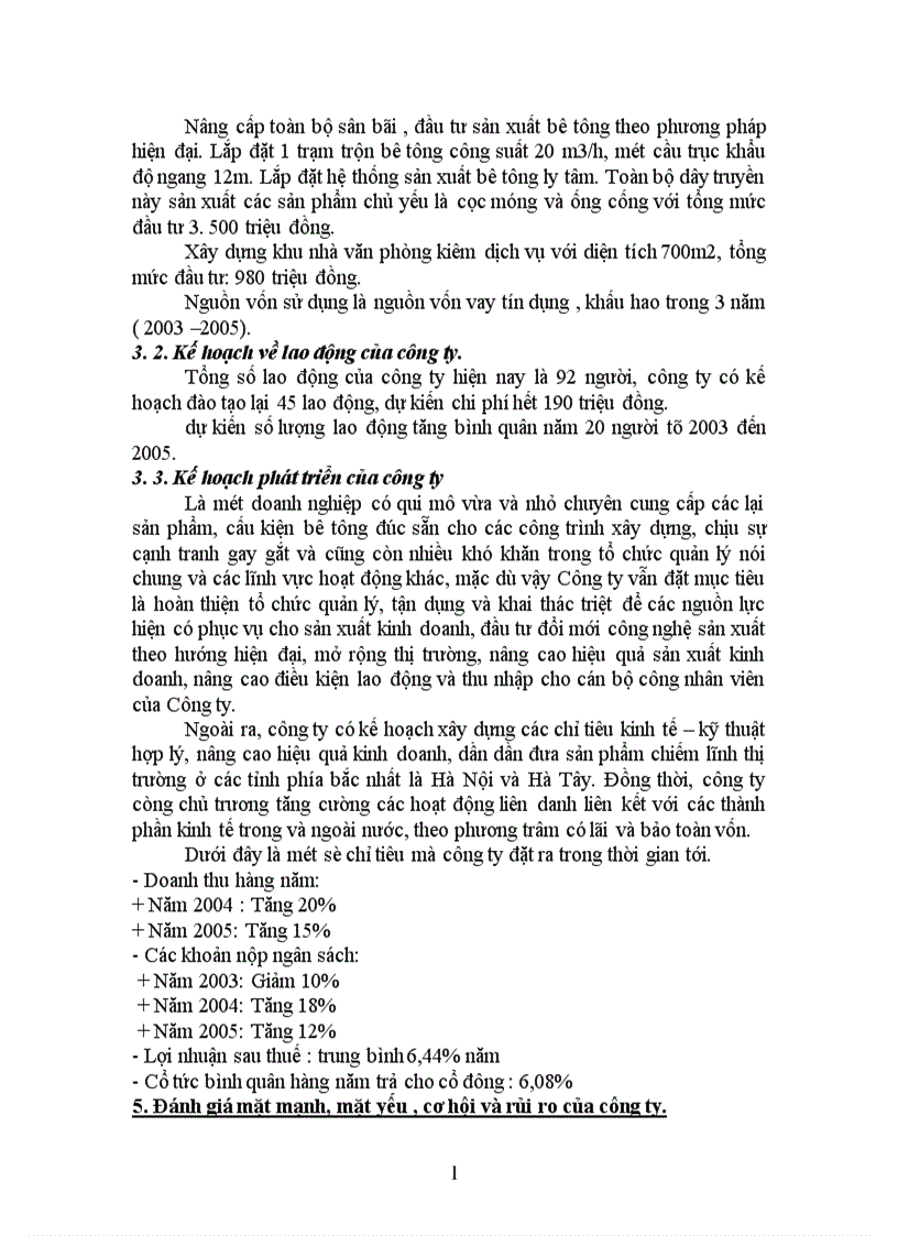 image for page Báo cáo thực tập tổng hợp của công ty cổ phần bê tông xây dựng hà tây