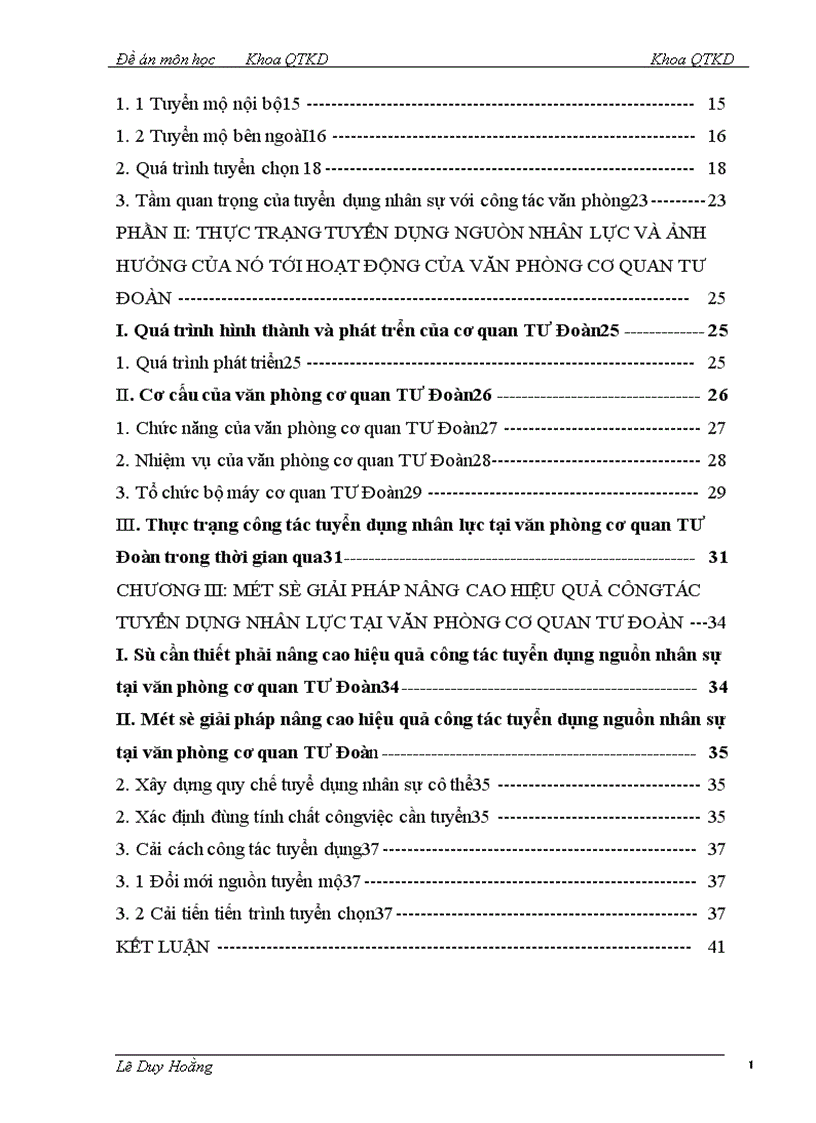 image for page Một số biện pháp nâng cao hiệu qủa tuyển dụng nguồn nhân sự tại văn phòng cơ quan TƯ Đoàn