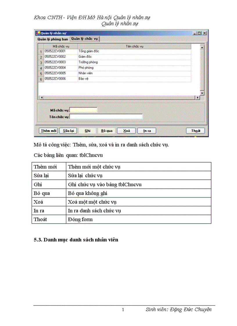 image for page Xây dựng chương trình quản lý nhân sự