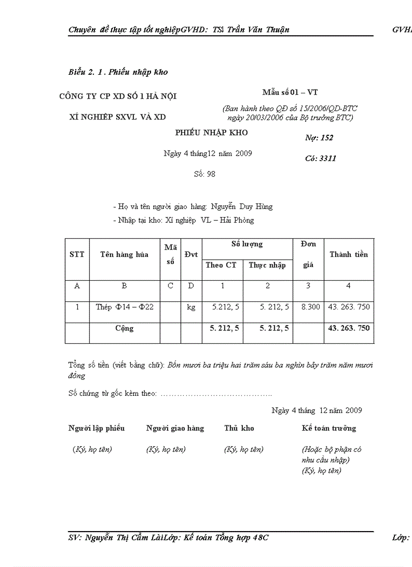 image for page Hoàn thiện kế toán chi phí sản xuất và tính giá thành sản phẩm xây lắp tại Công ty cổ phẩn Xây dựng số 1 Hà Nội 1