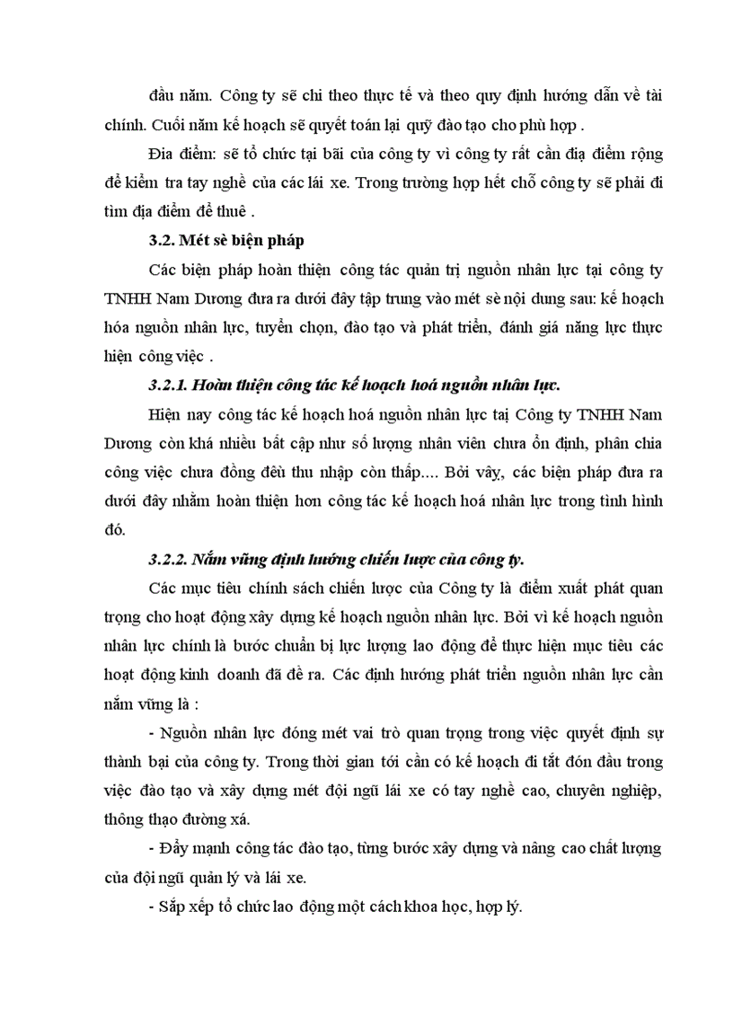 image for page Công tác đào tạo và phát triển nguồn nhân lực tại Công ty TNHH Nam Dương 1