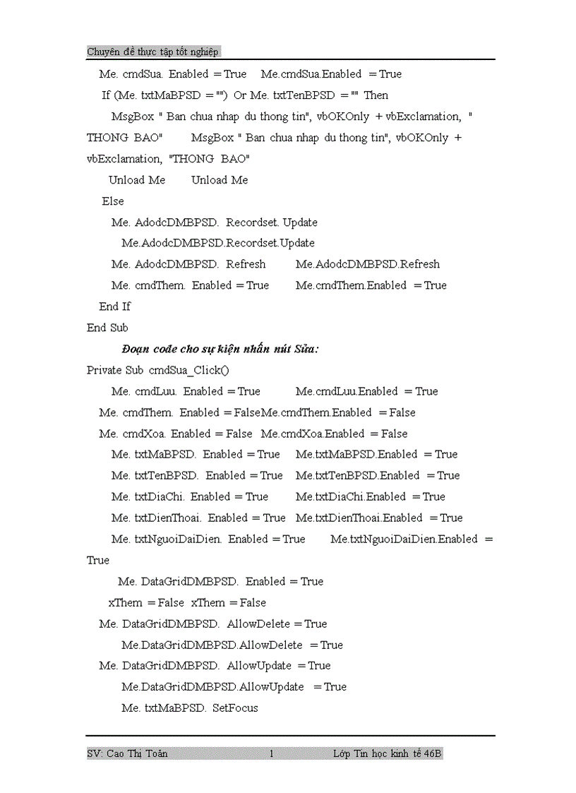 image for page Phân tích thiết kế phần mềm quản lý Tài sản cố định tại công ty