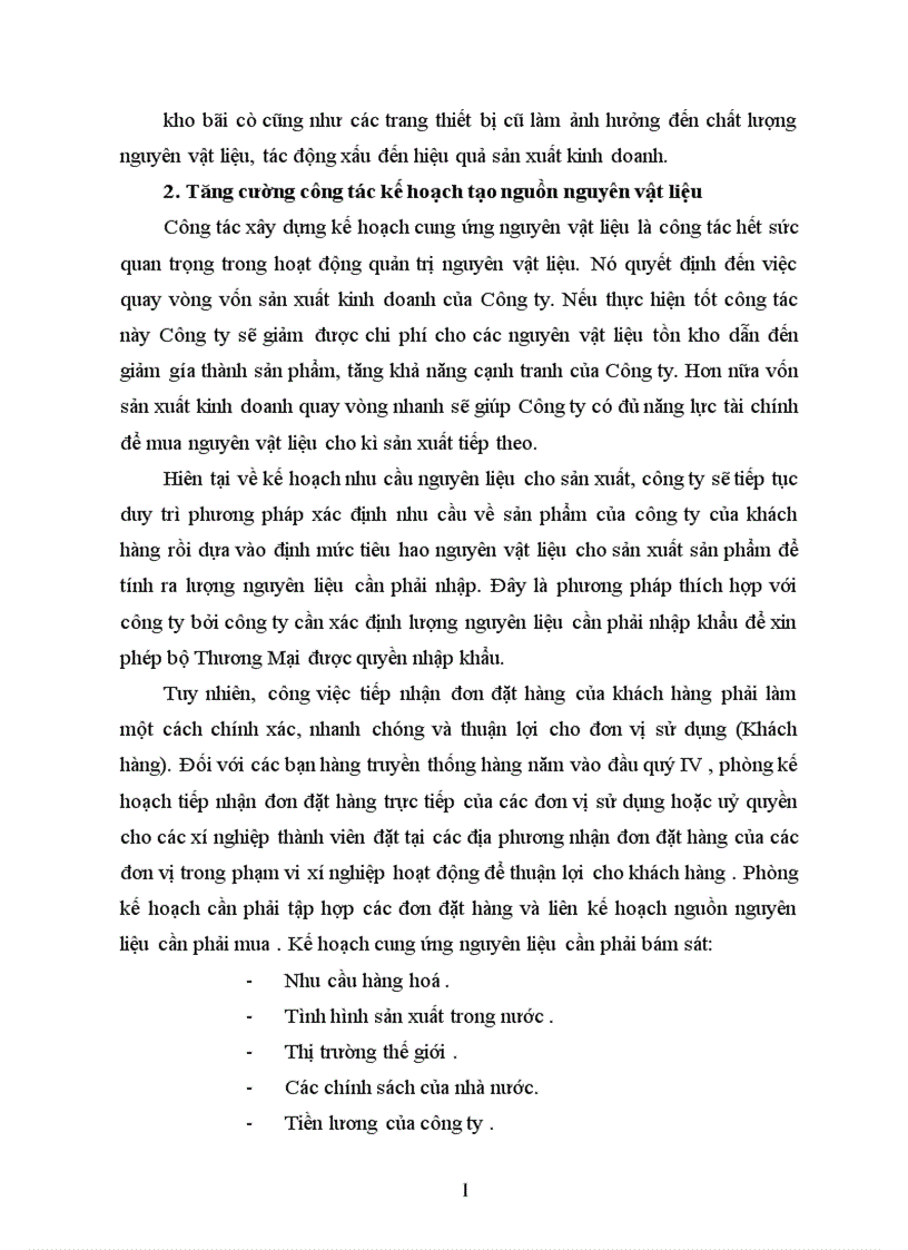 image for page Quản trị nguyên vật liệu tại Công ty vật liệu nổ công nghiệp Thực trạng và giải pháp hoàn thiện 1