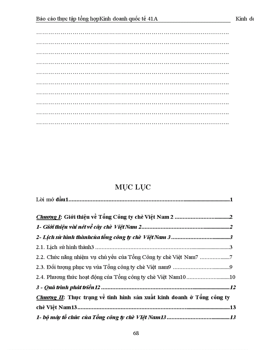 image for page Một số biện pháp nhằm mở rộng thị trường xuất khẩu chè của Tổng công ty chè Việt Nam 1