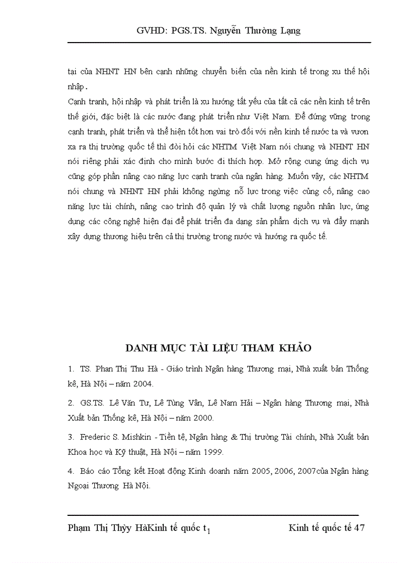 image for page Mở rộng cung ứng dịch vụ ngân hàng tại ngân hàng ngoại thương Hà Nội