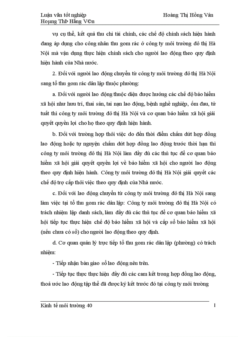 image for page Mô hình thu gom rác dân lập thí điểm Phường Mai Dịch Vấn đề xã hội hoá trong quản lý rác thải trên địa bàn thành phố Hà Nội 1