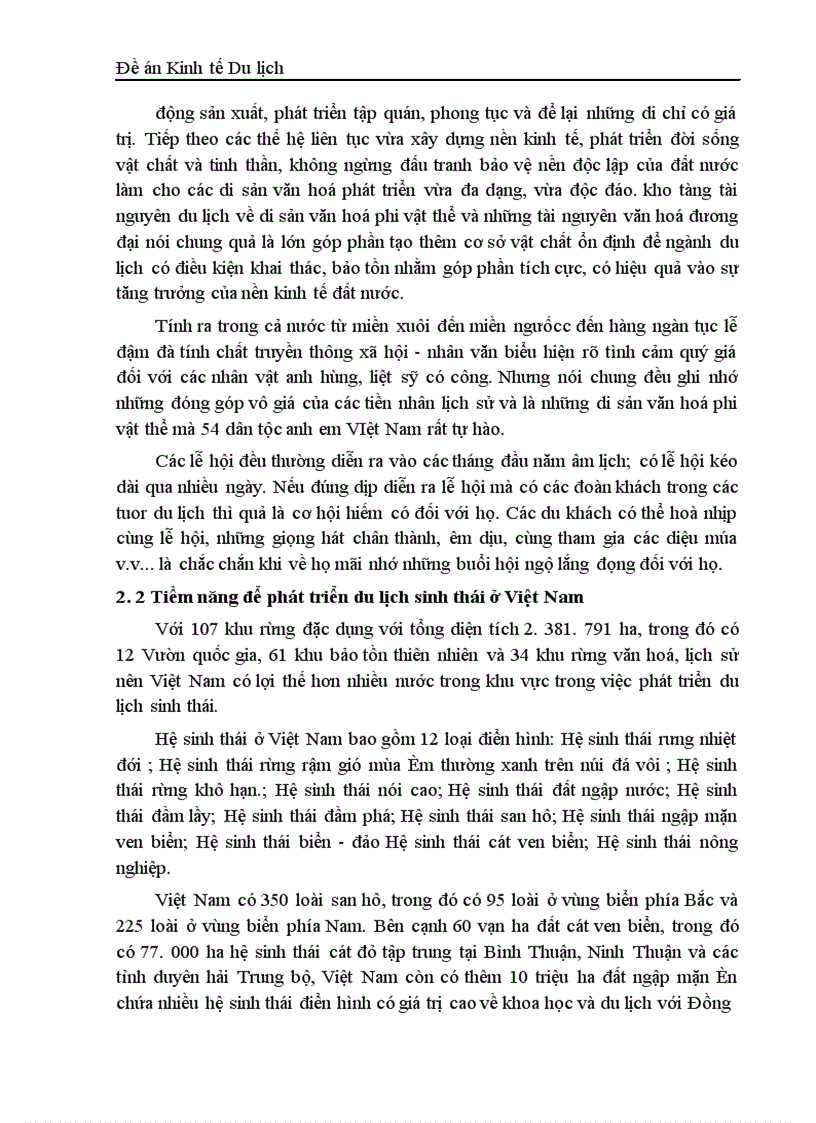 image for page Du lịch sinh thái và thực tế phát triển ở Việt Nam 1