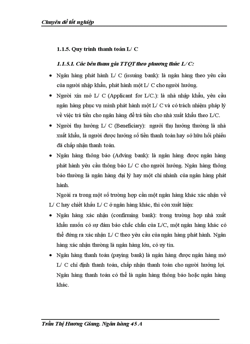 image for page Nâng cao hiệu quả hoạt động thanh toán quốc tế theo phương thức tín dụng chứng từ tại ngân hàng nông nghiệp và phát triển nông thôn chi nhánh đông hà nội 1
