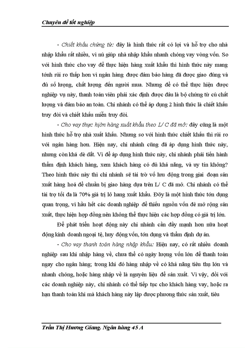 image for page Nâng cao hiệu quả hoạt động thanh toán quốc tế theo phương thức tín dụng chứng từ tại ngân hàng nông nghiệp và phát triển nông thôn chi nhánh đông hà nội 1