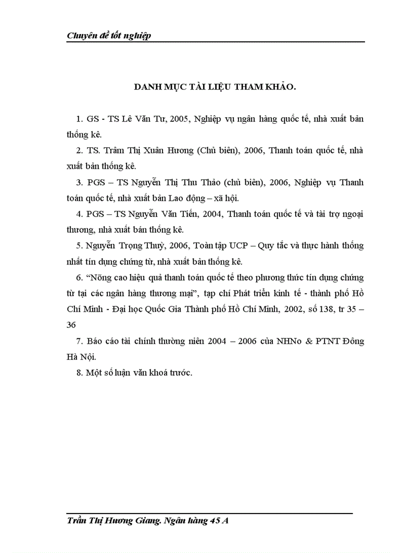 image for page Nâng cao hiệu quả hoạt động thanh toán quốc tế theo phương thức tín dụng chứng từ tại ngân hàng nông nghiệp và phát triển nông thôn chi nhánh đông hà nội 1