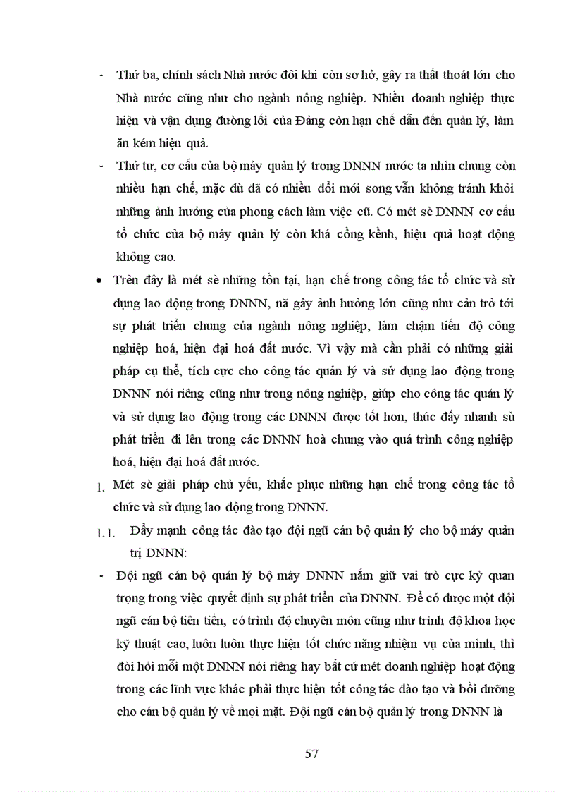 image for page Tổ chcs và sử dụng lao động hợp lý rong hđ quản trị bộ máy doanh nghiệp nông nghiệp